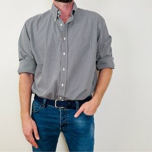 Brooks Brothers Madison plaid button down shirt